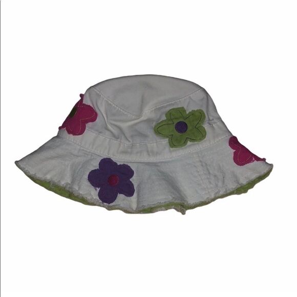 Kid’s Kindercaps Y2K Floral Bucket Hat - Picture 1 of 5